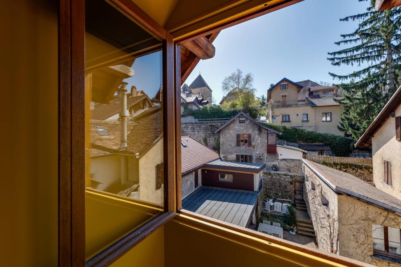 Le Balcon Du Chateau - Aprtement 75 Square Meter In The Annecy Center Kültér fotó